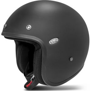 Premier Helm Classic, zwart met lederen profielen, XL, unisex