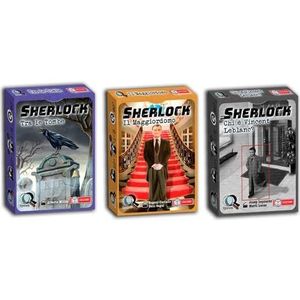 Ms Edizioni 185376 Sherlock Serie 3 toonbankstandaard, 15 stuks, meerkleurig