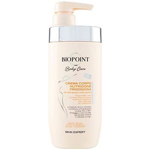 Biopoint - Lichaamscrème met voedingsstoffen, voedende en beschermende werking voor droge en zeer droge huid, ideaal voor mannen en vrouwen, geeft elasticiteit en zachtheid, 500 ml
