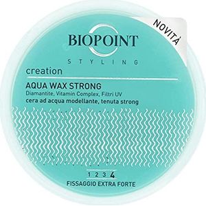 BIOPOINT jar wax sculptor aqua strong 100 ml. - hair gel