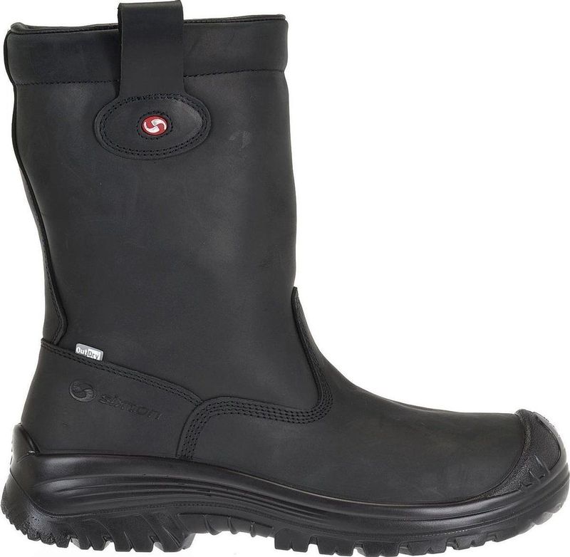 Sixton - Montana Airplus 3D - Werklaarzen - Zwart - Leer - S3