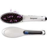 BEPER - 40,926 - Haarborstel - Zwart - Keramische Coating - Instelbare Temperatuur