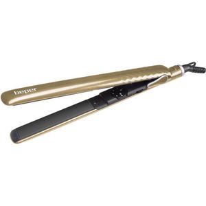 Beper 40.452 - Stijltang - Hair Straightener - Hair Styling Tool - Hair Iron - Elektrische Stijltang - Temperaturen 180° tot 230°, LCD Display