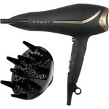 BEPER 40.404 Haardroger - 2200 W - Stille Haardroger - Inclusief Diffuser en Concentrator