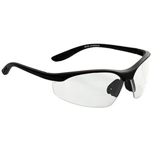 voltX 'GRAFTER’ Bifocale Lichtgewicht Leesbril (GEEL LENS 1.0 Dioptrie) Fietsbril CE EN166f Gecertificeerd UV400 Lens met Anti-Condens Coating