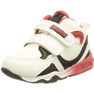 PRIMIGI Baby Jongens Prh 84516 Sneakers, Bco Nero Rosso, 20 EU
