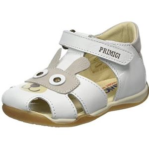 PRIMIGI Unisex Piz 19105 Sandalen voor kinderen, Bianco Ghiaccio, 21 EU