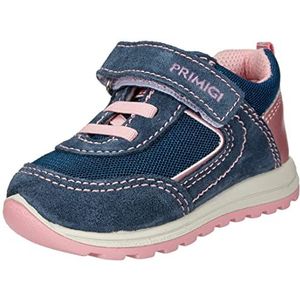 Primigi Babymeisjes PTI 18582 Sneakers, AZZUR/Navy/ROSA, 20 EU, Azzur Navy Roze, 20 EU