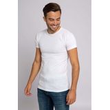 Alan Red Ottawa T shirt Stretch Wit (3 Pack) Heren Basic T shirts