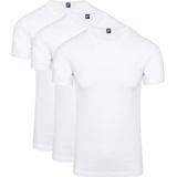 Alan Red Ottawa T shirt Stretch Wit (3 Pack) Heren Basic T shirts