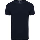 Alan Red - Copenhagen T-shirt O-Hals Navy 2-Pack - Heren - Slim-fit