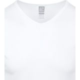 Alan Red Organic V-Hals T-Shirt Wit 2-Pack - Heren - Basic T-shirts