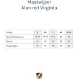 Alan Red T-Shirt Virginia Zwart Longsleeve 2-pack - Heren - Basic T-shirt