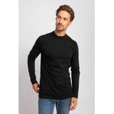 Alan Red T-Shirt Virginia Zwart Longsleeve 2-pack - Heren - Basic T-shirt