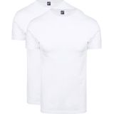 Alan Red Oakville T-shirt Wit (2Pack) - Heren - Basic T-shirt