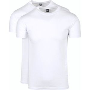 Alan Red Oakville T-shirt Wit (2Pack) - Heren - Basic T-shirts