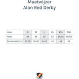 Alan Red - Derby - T-shirts - Wit - 100% Katoen - 6-Pack