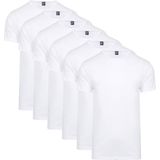 Alan Red - Derby - T-shirts - Wit - 100% Katoen - 6-Pack