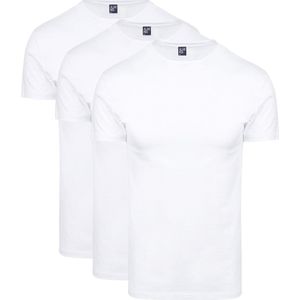 Alan Red - Oakville - T-shirt - Wit - 3-Pack - Heren