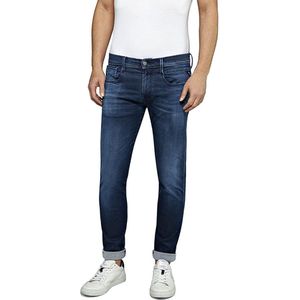 Replay Heren Jeans Broeken ANBASS slim Fit Blauw Volwassenen