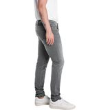 Replay Anbass Slim Fit herenjeans met comfort stretch, donkergrijs 096, 36W / 34L
