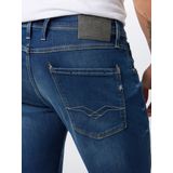 Replay Anbass Powerstretch denim jeans voor heren, 0072 Donkerblauw, 27W x 32L