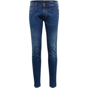 Replay Anbass Powerstretch denim jeans voor heren, 0072 Donkerblauw, 27W x 32L