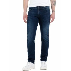 Replay Heren Jeans Broeken Anbass slim Fit Blauw Volwassenen