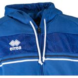 Errea - Dragos - Jas - Zwart - Katoen - Verstelbare Capuchon