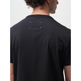 Maison Margiela - Upside Down Logo - T-Shirt - Zwart - Katoen