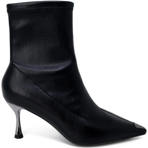 Cult, Schoenen, Dames, Zwart, 39 EU, Leer, Mid Patent Dames Hakken