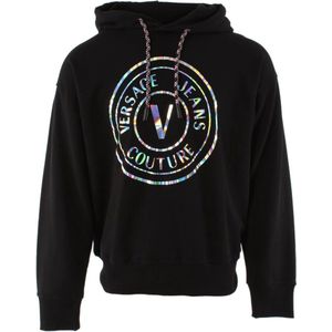 Versace Jeans Couture - Hoodie - Zwart - Heren - Katoen