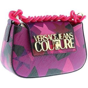 Versace, Tassen, Dames, Veelkleurig, ONE Size, Polyester, Schoudertas - Herfst/Winter Collectie