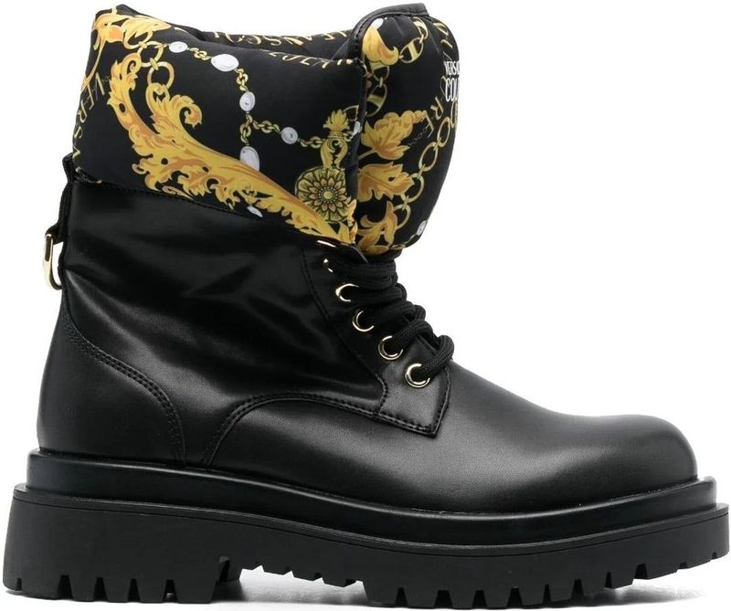 Versace Jeans Couture - Veelkleurige Veterschoenen - Dames - Nylon