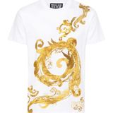 Versace Jeans - Shirt Wit Versace Jeans T-shirts Wit 76gah6sw Js304 G03