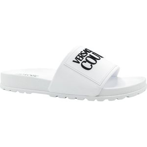 Versace Jeans Couture, Slippers Wit, Dames, Maat:38 EU