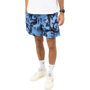 Versace Jeans Couture - Watercolor Blauwe Zwembroek - Heren