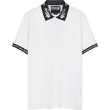 Versace Jeans Couture - Watercolor Polo - Poloshirt - Wit