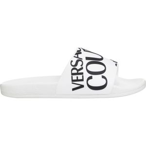 Versace Jeans Couture, Heren, Schoenen, Wit, Maat: 43 EU