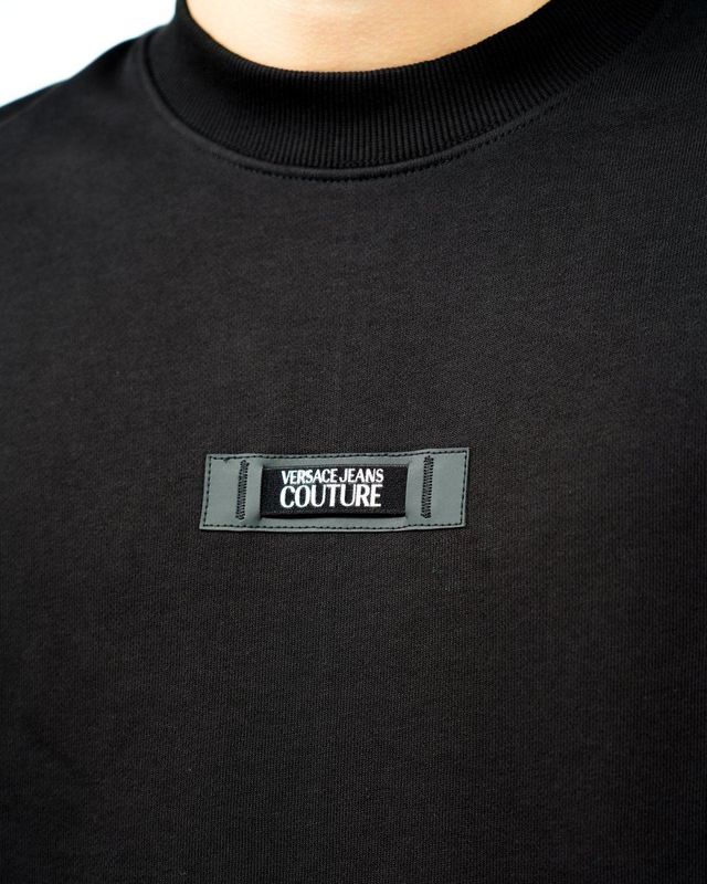 Versace Jeans Couture - Crewneck Sweatshirt - Zwart - Katoen