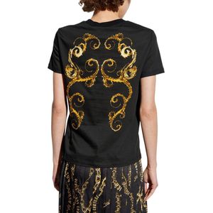 Versace Couture Dames T-shirt Zwart 77HAH6P3-JS424 G89
