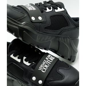 Versace Jeans Couture - Speedtrack - Sneakers - Zwart - Leer