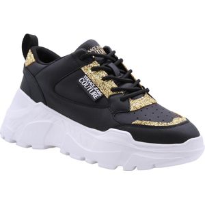 Versace Jeans Couture - Sneakers - Zwart - Leer
