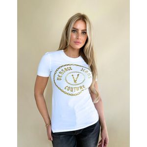 Bikini - Jersey - Ronde Hals - Logoprint - Glitterend