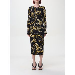 Baroque Print - Midi Dress - Zwart - Little Black Dresses