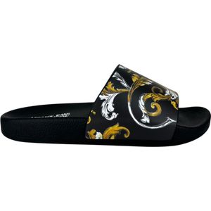 Versace Jeans Couture - Slippers - Zwart - Kunststof