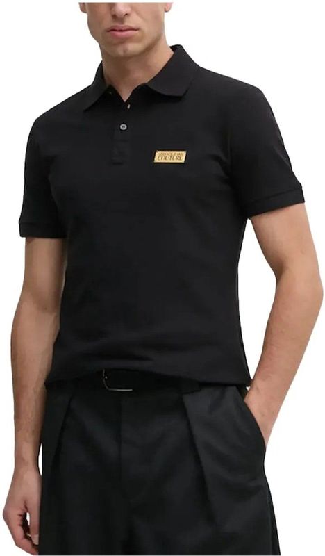 Versace Jeans Couture - Poloshirt - Zwart - Regular Fit