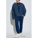 Versace Jeans Couture - T-Shirt - Marineblauw - Katoen