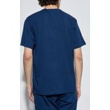 Versace Jeans Couture - T-Shirt - Marineblauw - Katoen