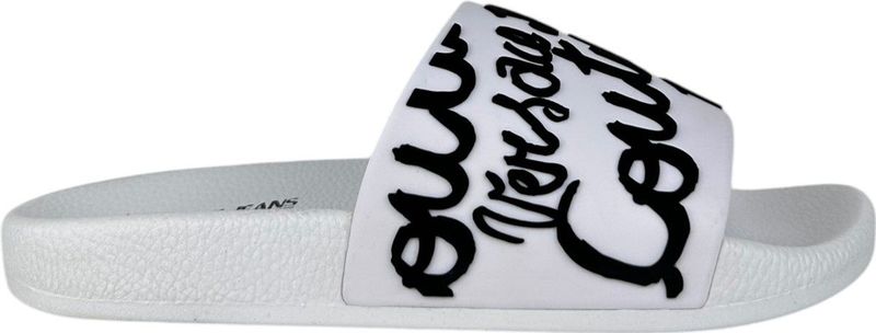 Versace Jeans Couture - Slippers - Wit - Synthetisch - Casual